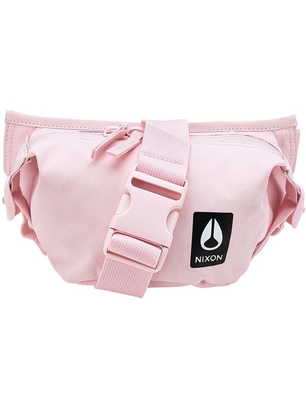 Nixon Trestles Petal Pink Unisex Hip Waist Belt Bag Fanny Pack with Logo Patch
